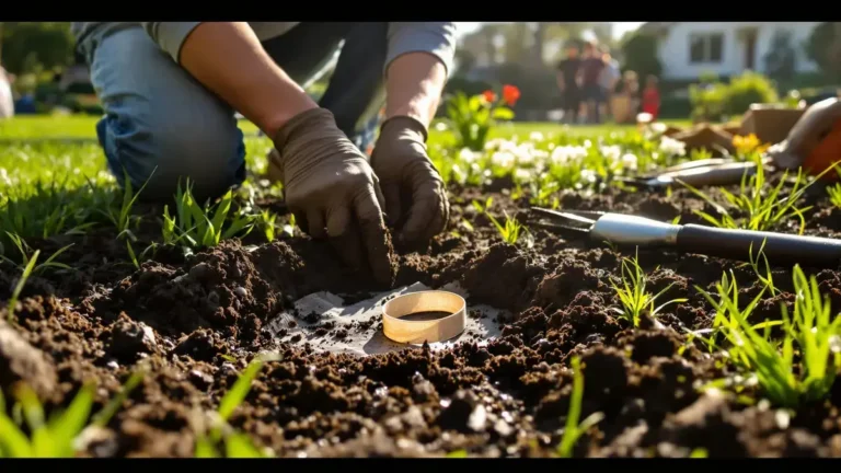 Om de gezondheid van uw tuin te beoordelen hoeft u alleen een slip te begraven om verrassende informatie te onthullen