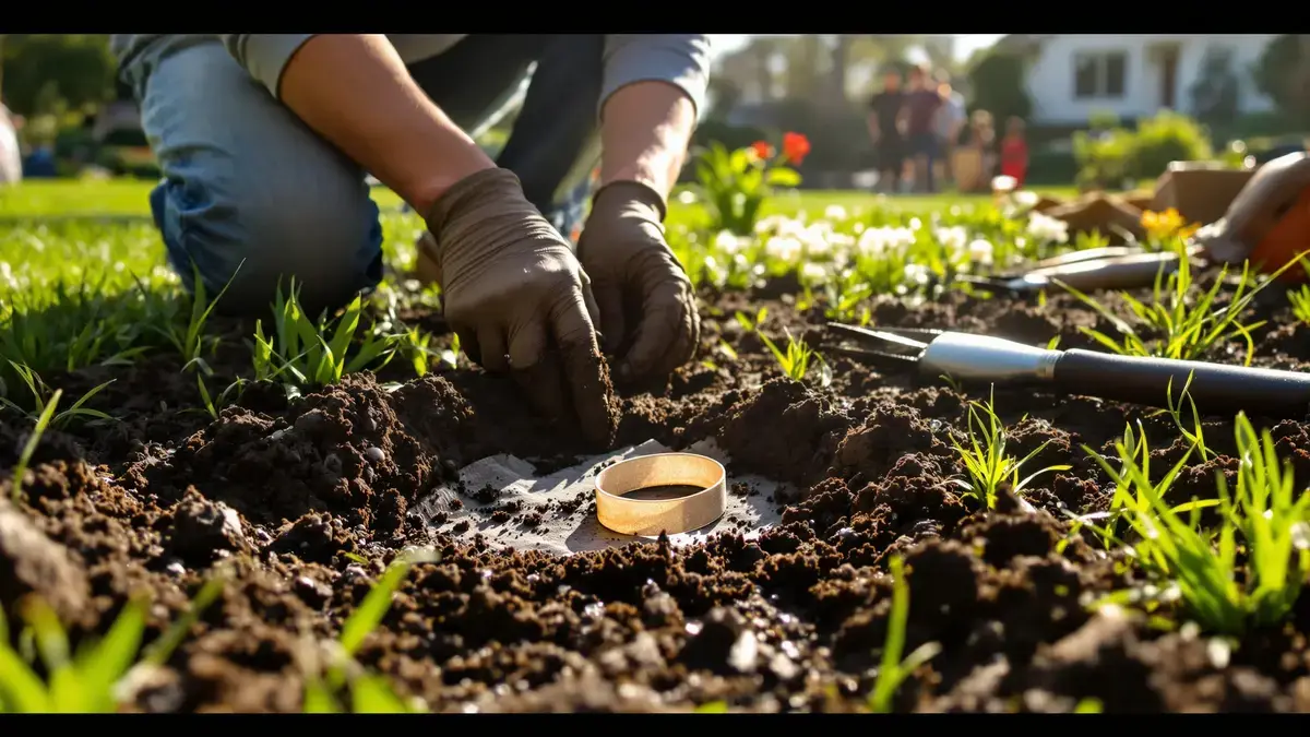 Om de gezondheid van uw tuin te beoordelen hoeft u alleen een slip te begraven om verrassende informatie te onthullen