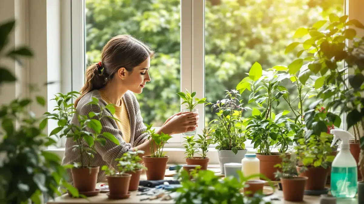 Kamerplanten een eenvoudige methode om succesvol te stekken