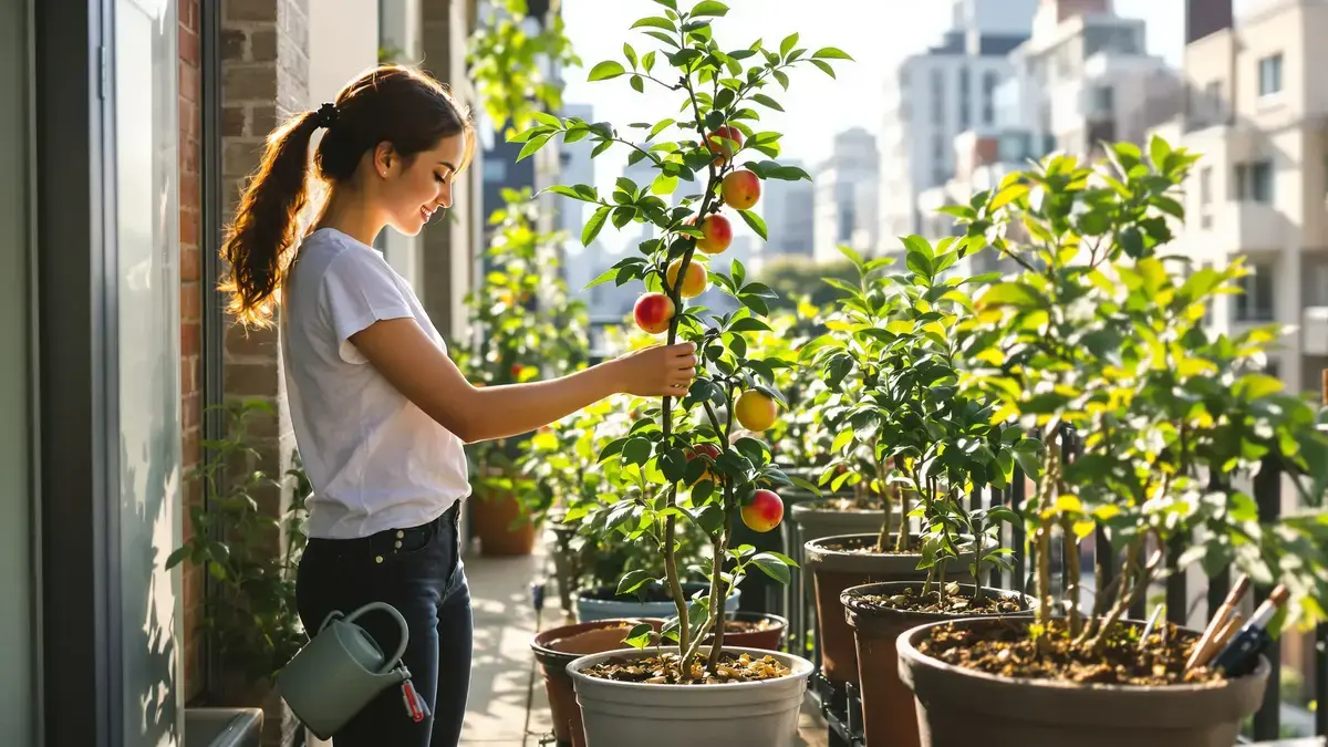 Deze onbekende fruitboom heeft een pot nodig om uitzonderlijke oogsten te geven ondanks het vermeende ruimtegebrek