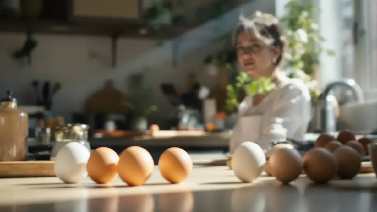 Wat echt het verschil is tussen witte en bruine eieren wordt door bijna niemand gekend, zelfs niet op 60-jarige leeftijd