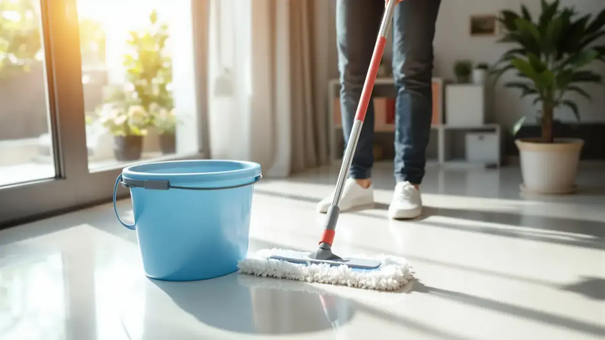 Voeg dit ingrediënt toe aan uw schoonmaakwater om uw vloeren langer schoon te houden